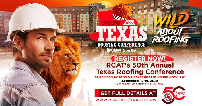 RCAT Texas Roofing Conference 2025 is this Week!